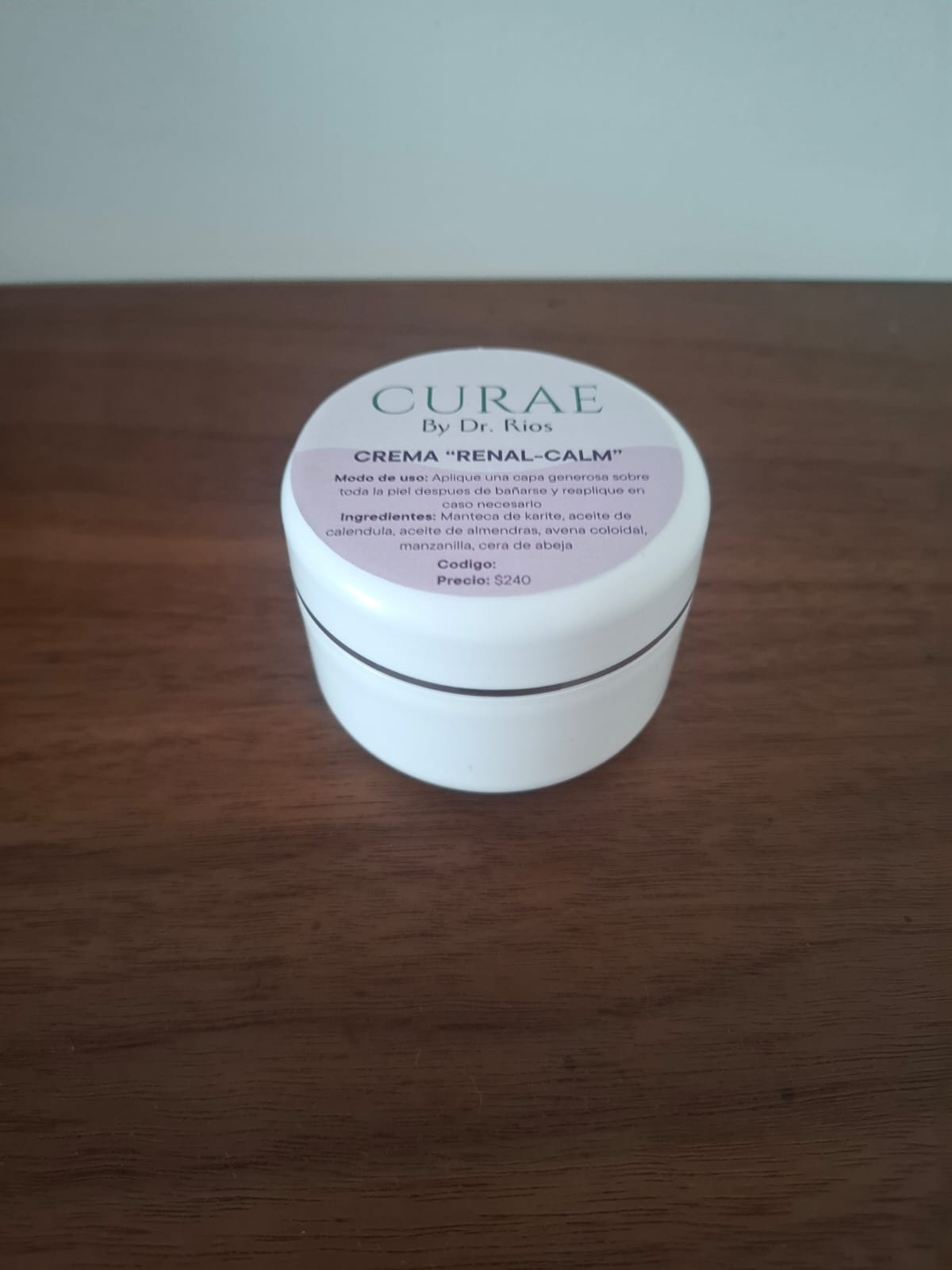 Crema renal-calm